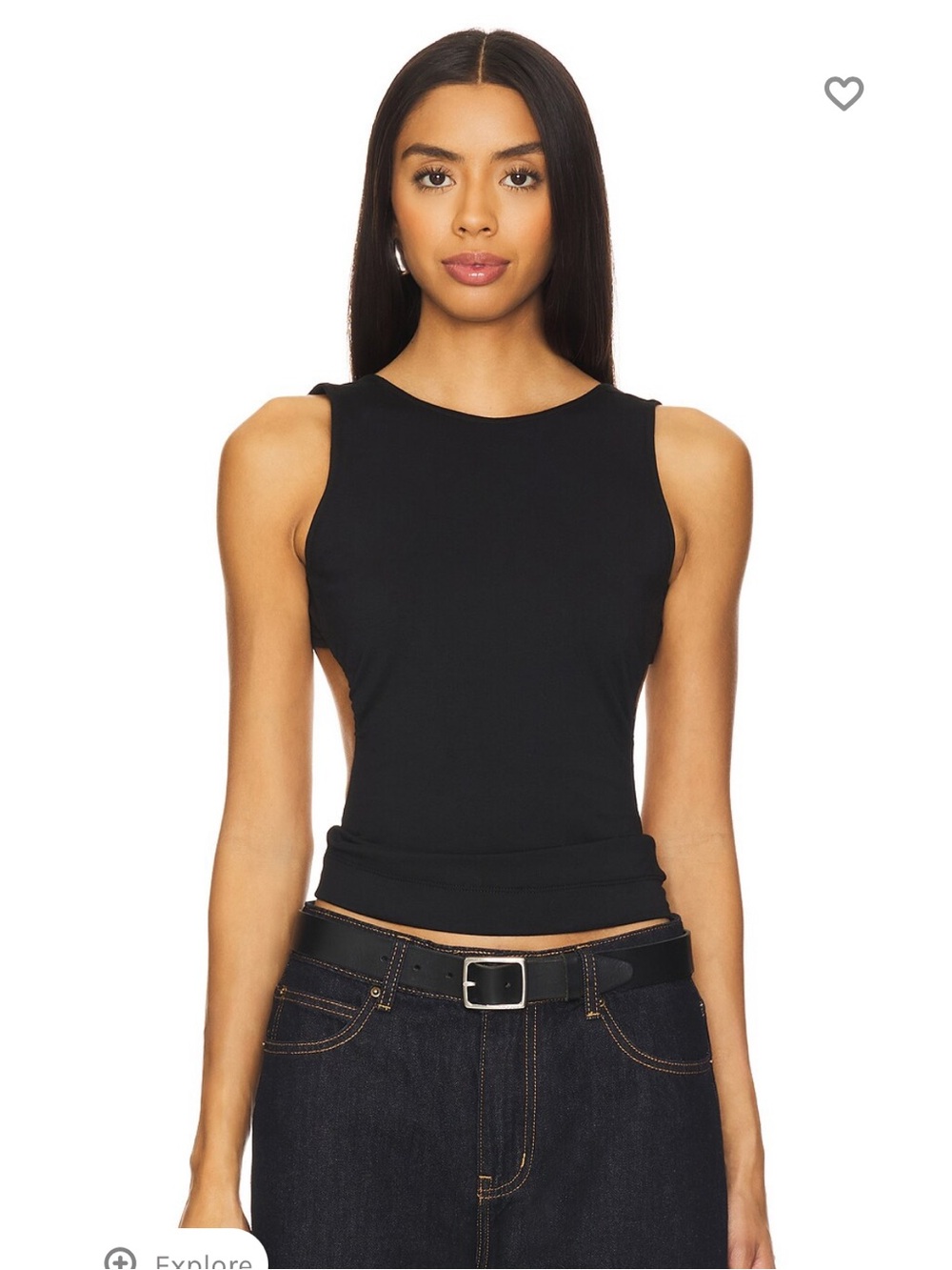 FREE PEOPLE backless top S